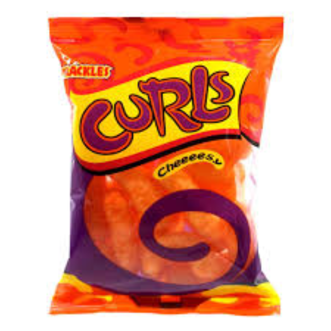 KRACKLES CURLS CHEESY 15G
